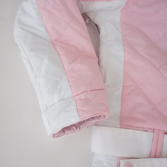 Tipsy Elves Powder Pink One Piece Ski Suit Snowsuit Size L NWT - Picture 12 of 14